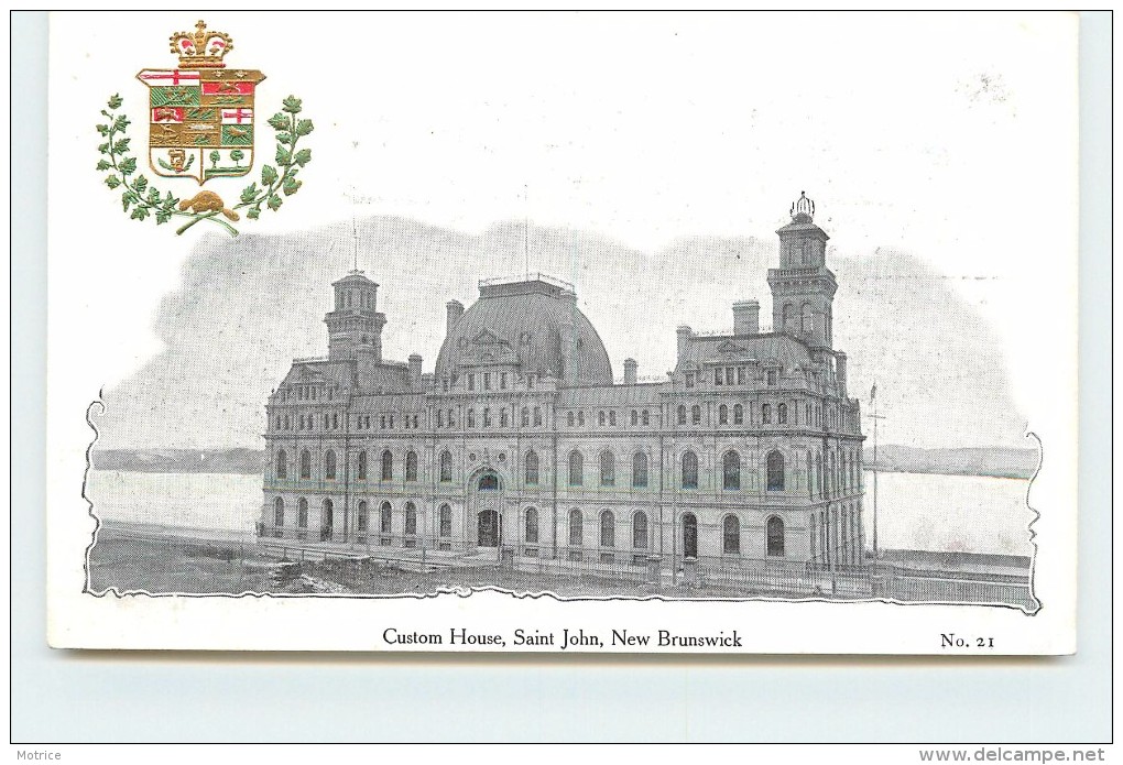 SAINT JOHN - Custon House. - St. John