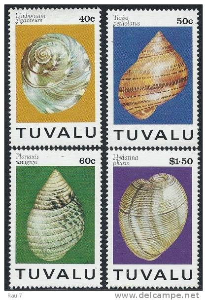 Tuvalu - 1994 - Coquillages - 4v Neufs ** // Mnh - Tuvalu (fr. Elliceinseln)