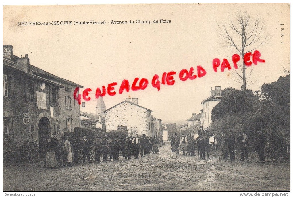 87 - MEZIERES SUR ISSOIRE - MEZIERE - AVENUE DU CHAMP DE FOIRE - Meziere Sur Issoire