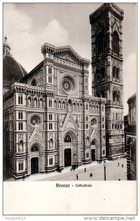 ITALIE. Carte Postale Ayant Circulé En 1927. Cathédrale De Florence. - Firenze (Florence)