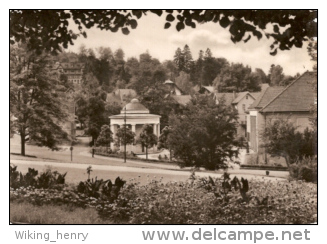 Bad Liebenstein - S/w Blick Zum Brunnentempel - Bad Liebenstein