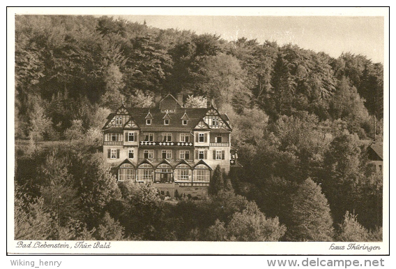 Bad Liebenstein - S/w Haus Thüringen - Bad Liebenstein