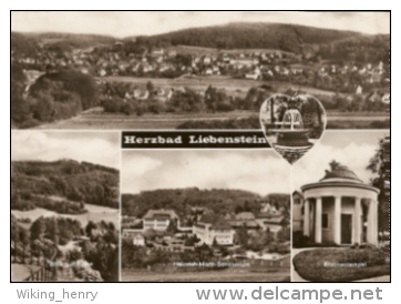 Bad Liebenstein - S/w Mehrbildkarte 1 - Bad Liebenstein