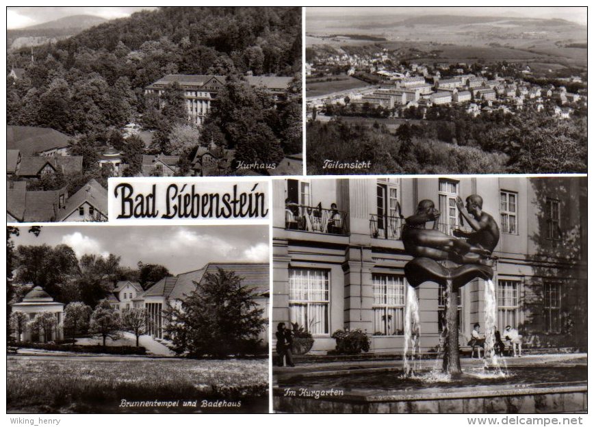 Bad Liebenstein - S/w Mehrbildkarte 11 - Bad Liebenstein