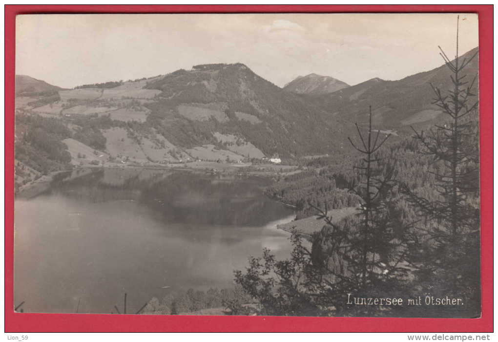 169596 / LUNZERSEE ,  LUNZ AM SEE , MONTAIN LAKE USED 1928 Austria Österreich  Autriche - Lunz Am See