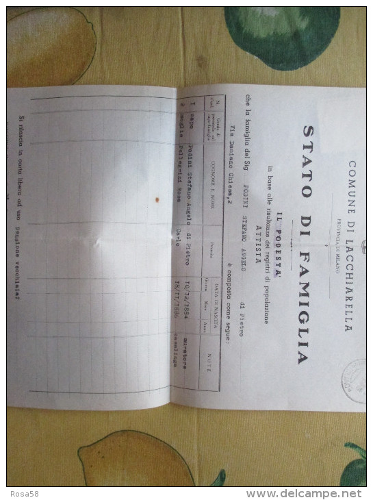 1944 Settimana Del Profugo  Giugno 1944 Su Documento Amministrativo - Revenue Stamps