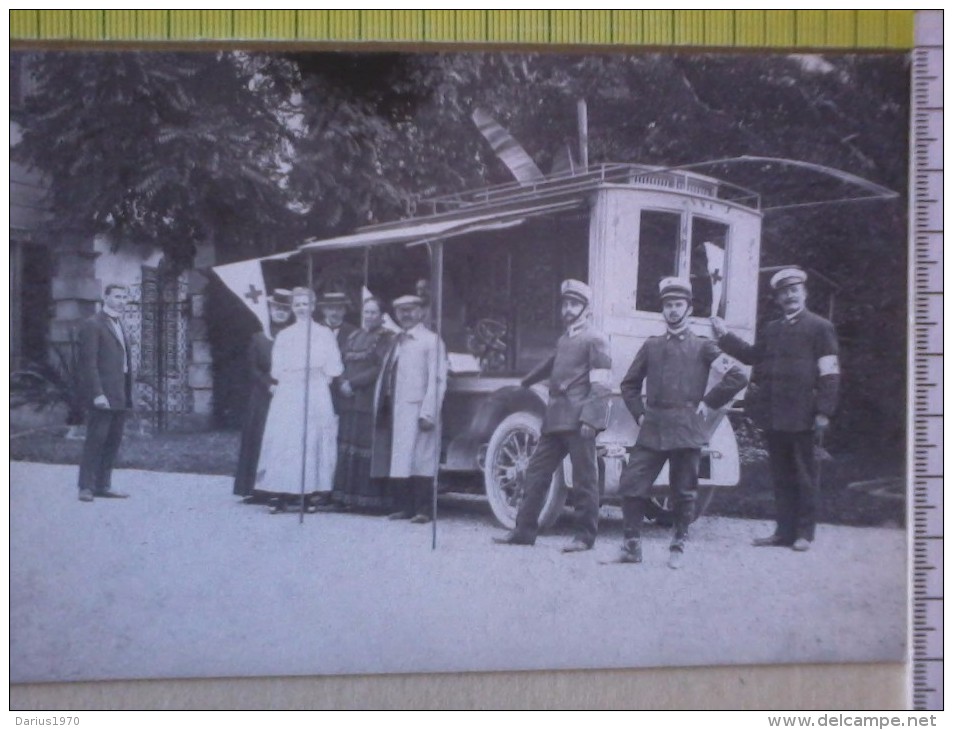 Cart.- 100° ANPAS -  Inaugurazione Dell'ambulanza Ospedale Nel 1913/14 - Croce Verde A.P. Di Milano. - Inaugurazioni