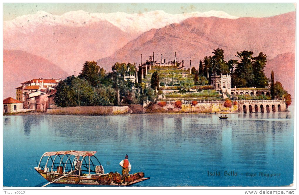 ITALIE. Carte Postale Ayant Circulé En 1926. Lac Majeur/Isola Bella. - Verbania