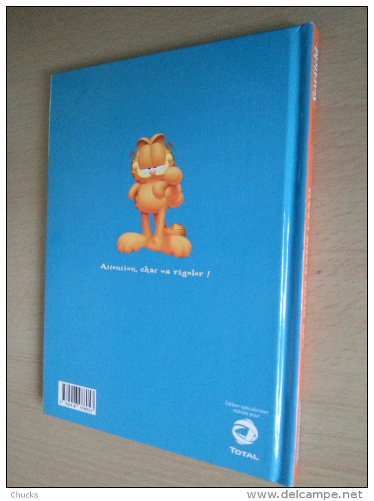 Garfield Jim Davis Les Pieds Dans L’eau édition Publicitaire Total Petit Format  Cartonné - Garfield