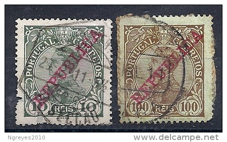 140019678  PORTUGAL  YVERT   Nº  170/7 - Used Stamps