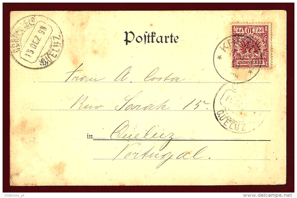 GERMANY - ITZEHOE - FORSTHAUS TROTZENBURG - 1899 PC - Itzehoe