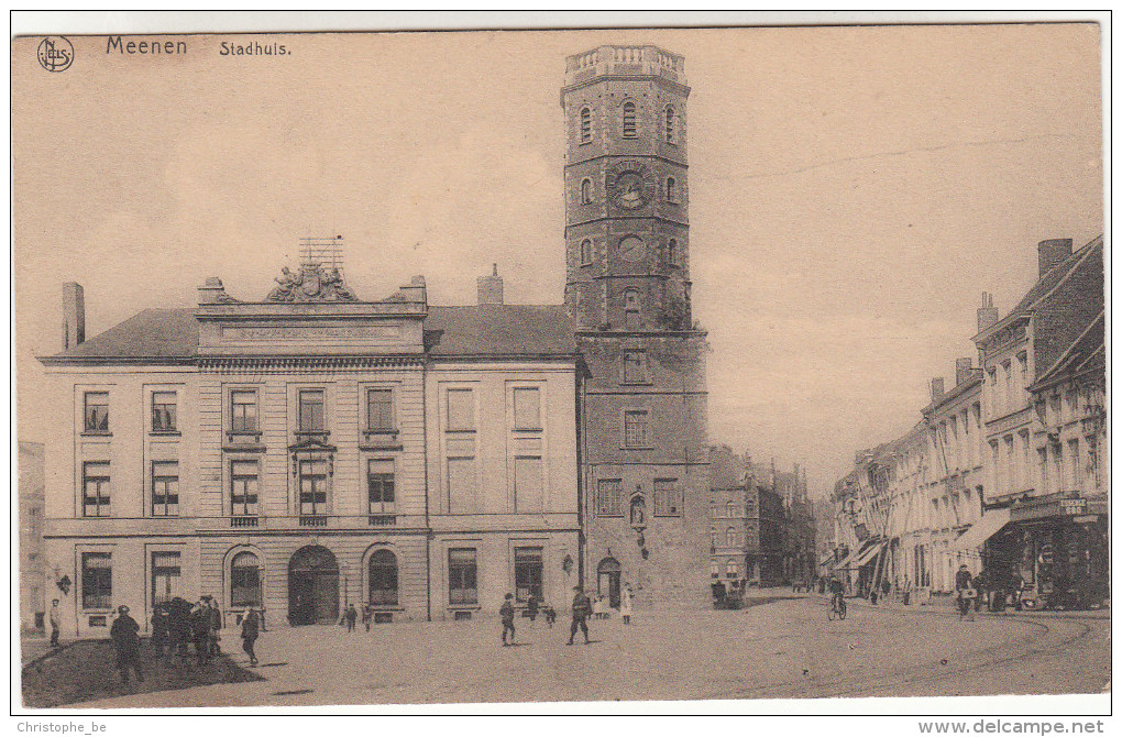 Menen, Menin, Stadhuis (pk16899) - Menen