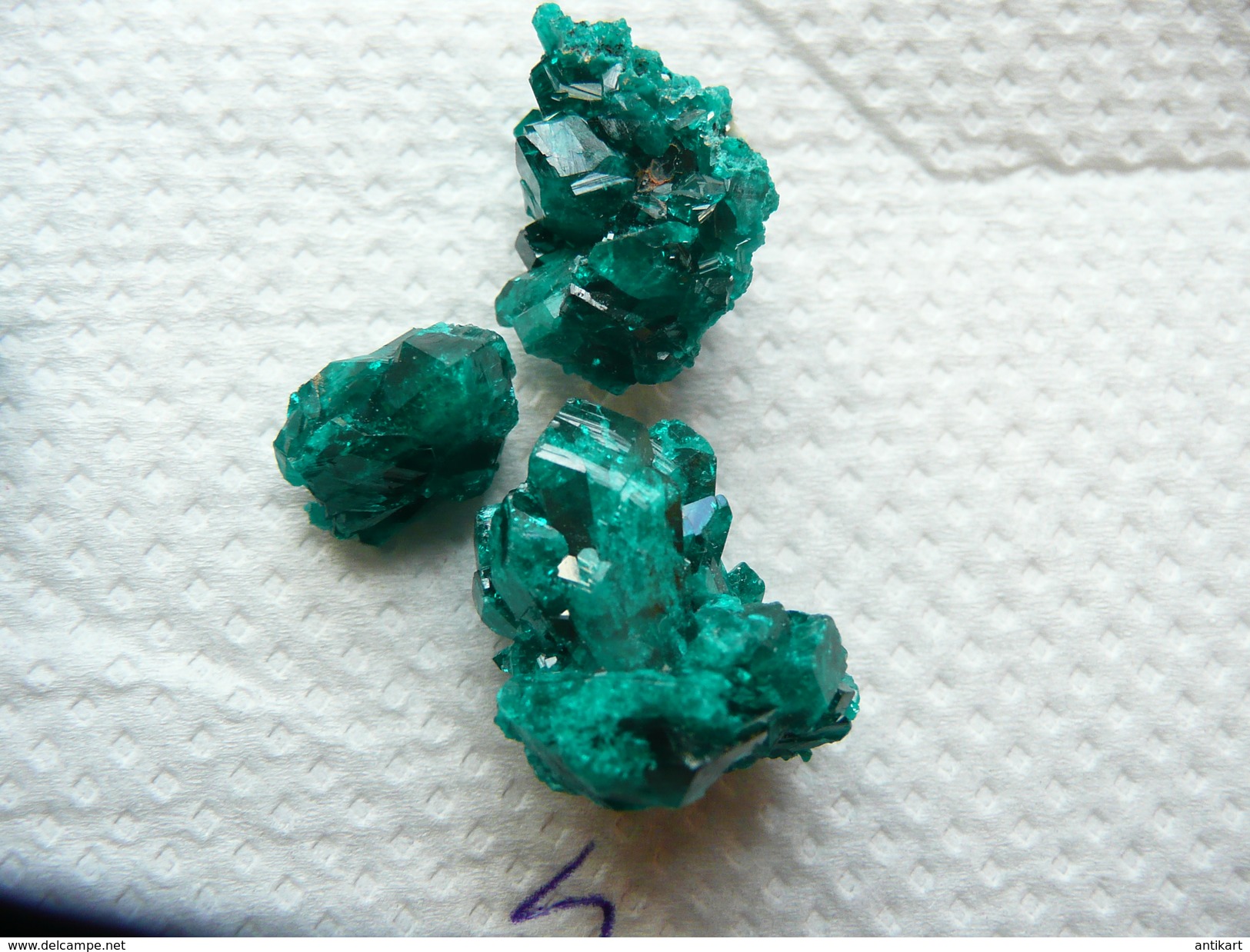 Dioptase - lot au choix