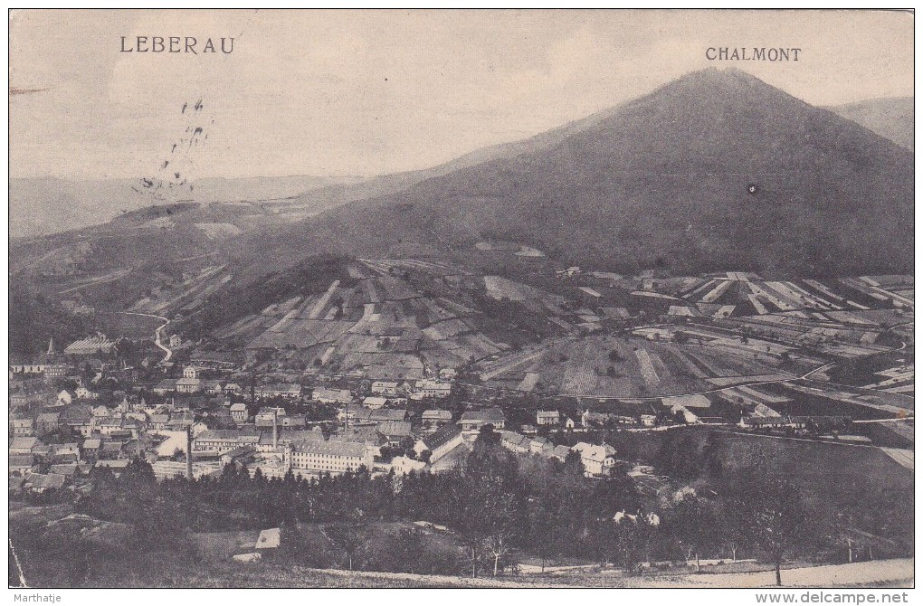 LEBERAU - Chalmont - Feldpostkarte 1915 !!! - Lièpvre