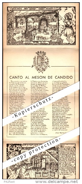 El Meson , Horno De Asar , Azoguejo 7 Segovia , Alrededor De 1860 !!! - Documents Historiques