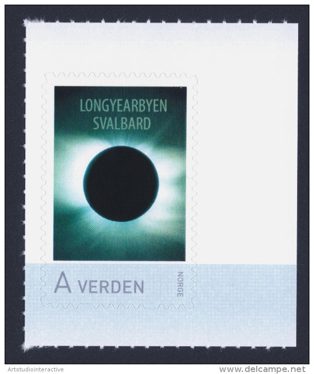 2015 NORVEGIA "ECLISSE SOLARE A LONGYEARBYEN (SVALBARD)" SINGOLO MNH - Nuovi
