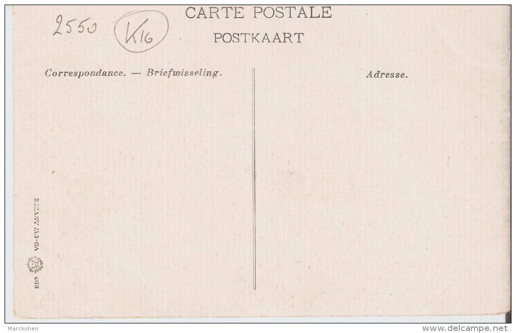 KONTICH (2550) - CATASTROPHE - Chemins De Fer : Catastrophe Ferroviaire Du 21 Mai 1908. Le Secours Des Blessés. CPA. - Kontich