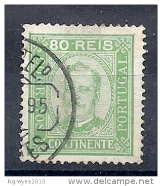 140019759  PORTUGAL  YVERT   Nº  73a  D 13 1/2 - Usado