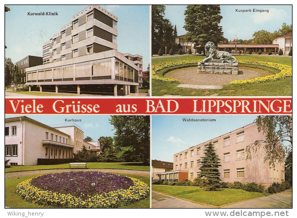 Bad Lippspringe - Mehrbildkarte 1 - Bad Lippspringe