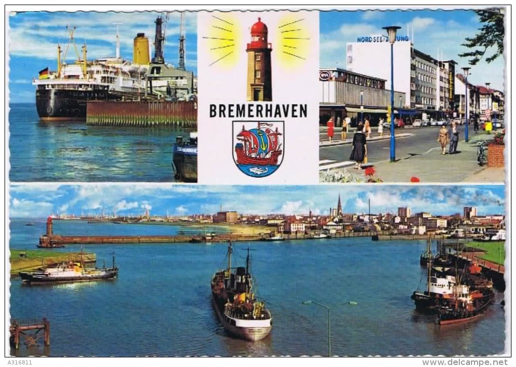 Cpm BREMERHAVEN Multivues - Bremerhaven