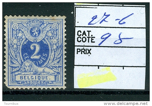 N° 27 -6 Xx     / 1869-1883 - 1869-1888 Lion Couché