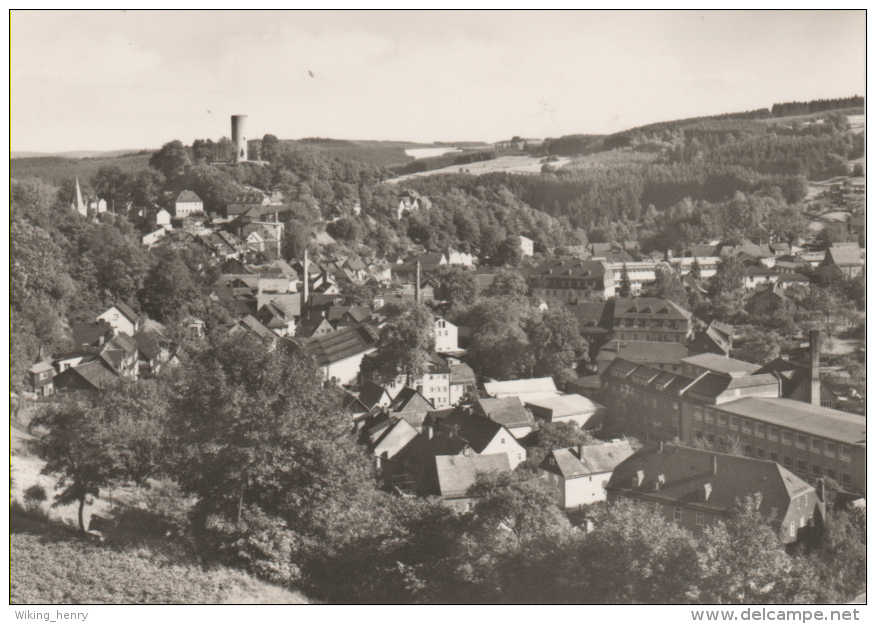 Bad Lobenstein - S/w Ortsansicht 1 - Lobenstein