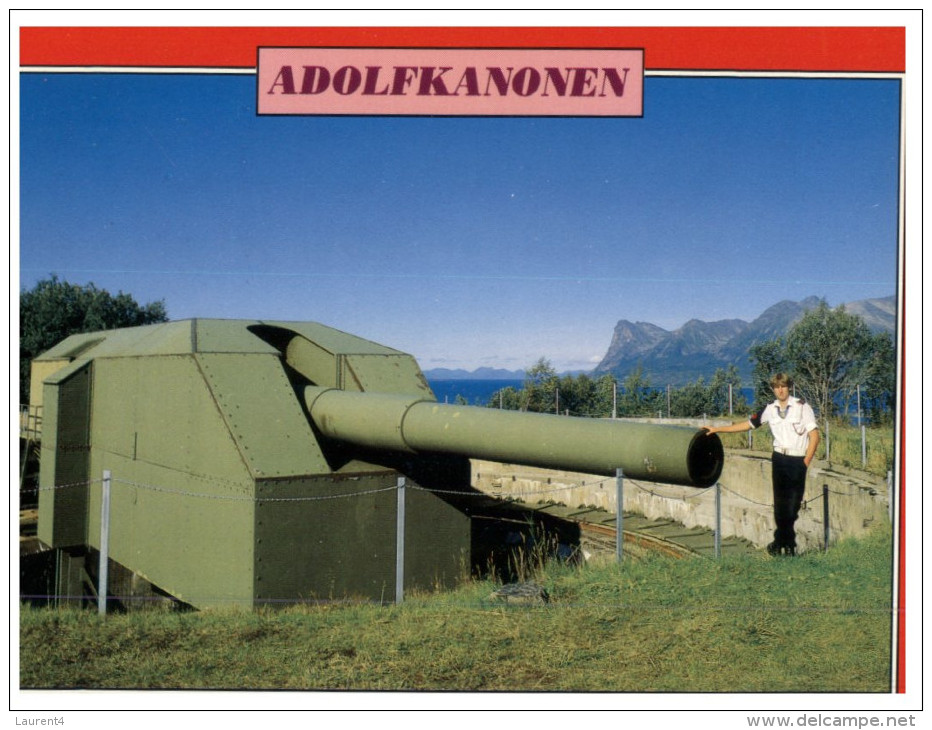 (983) Adolfkanonen - WWII Gun - Materiaal