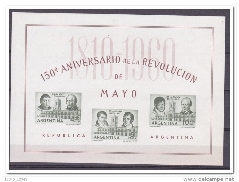 Argentinië 1960, Postfris MNH, May Revolution 1810 - Ongebruikt