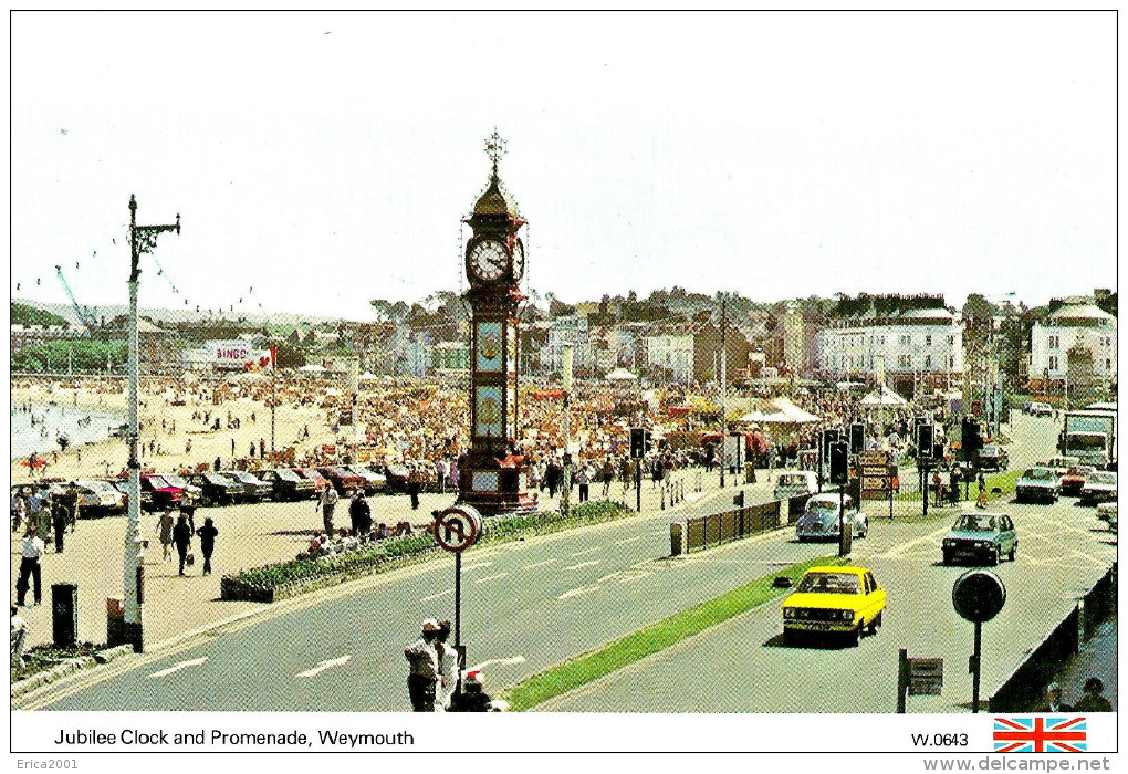 Weymouth. Jubilee Clock And Promenade . - Weymouth