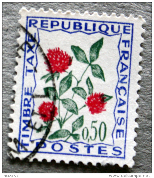 FRANCE TAXE 101 Obl. - Trèfle - 1960-.... Gebraucht