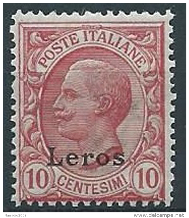 1912 EGEO LERO EFFIGIE 10 CENT MNH ** - W084-5 - Egée (Lero)