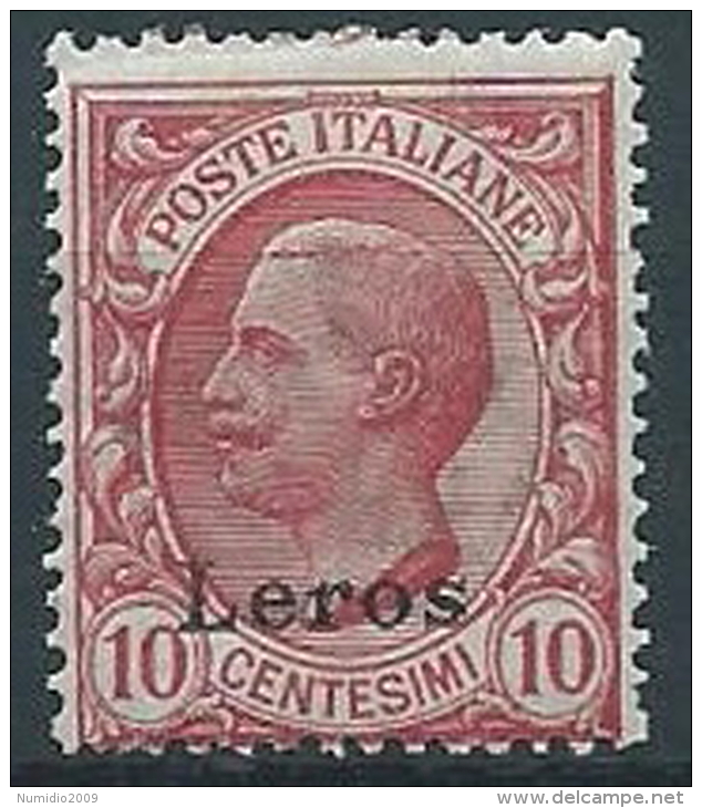 1912 EGEO LERO EFFIGIE 10 CENT MNH ** - W084-7 - Egée (Lero)