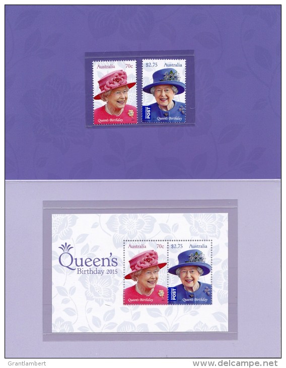 Australia 2015 Queen's Birthday Presentation Pack - Presentation Packs
