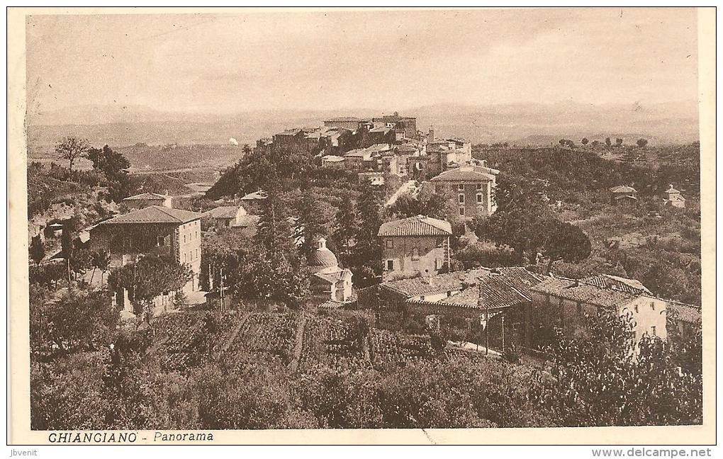 TOSCANA - CHIANCIANO TERME (Siena) - Panorama - Siena