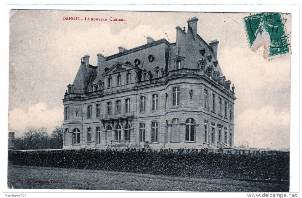 CPA Dangu -( Eure)  Le Nouveau  Château - Dangu