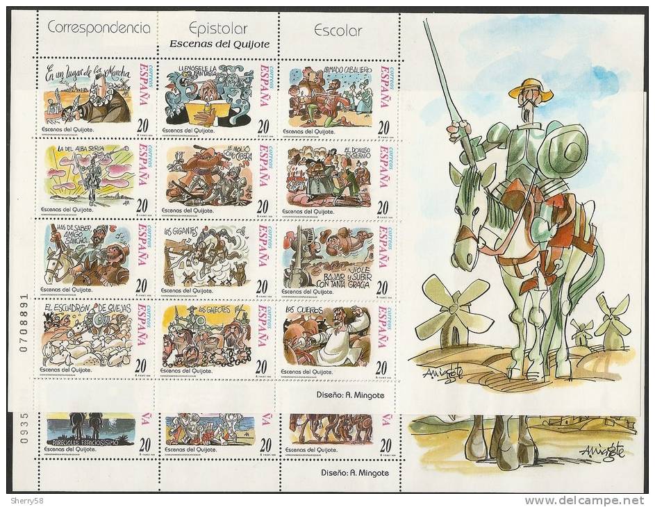 1998-AÑO COMPLETO-CON MINIPLIEGOS QUIJOTE Y 1/2 DE CABALLOS VER FOTOS-NUEVO - Volledige Jaargang