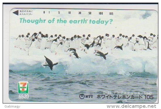 BIRDS - JAPAN - H1710 - PENGUIN - PINGUIN - 110-011 - Pingouins & Manchots