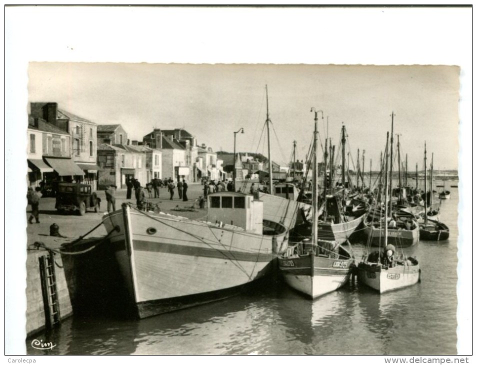 CP - SAINT GILLES SUR VIE (85) LE PORT LES QUAIS - Saint Gilles Croix De Vie