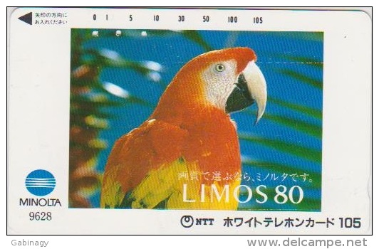 BIRDS - JAPAN - H1780 - PARROT - MINOLTA - 110-011 - Parrots