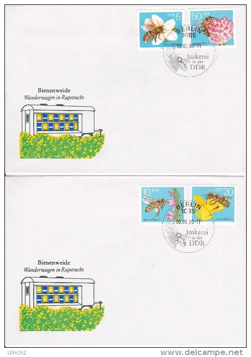 DDR FDC Mit Mi.-Nr. 3295-3298 (847) - Sonstige & Ohne Zuordnung