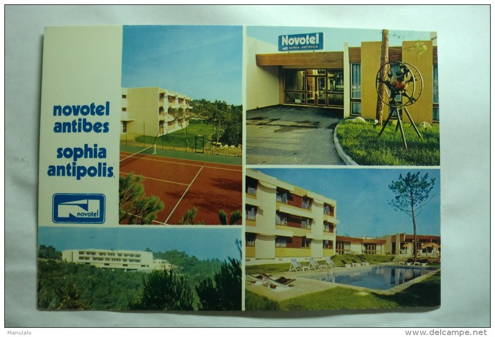 D 06 - Novotel Antibes - Sophia Antipolis - Tennis - Vue Générale - Entrée - Piscine - Autres & Non Classés