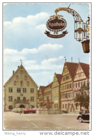 Bad Mergentheim - Marktplatz - Bad Mergentheim