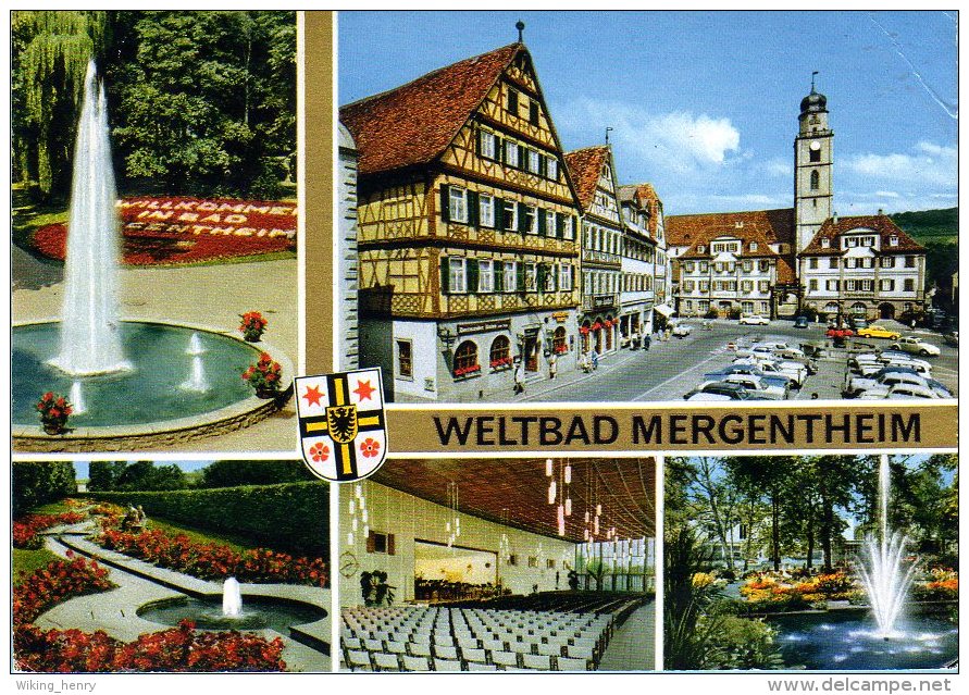 Bad Mergentheim - Mehrbildkarte 18  Goldkarte - Bad Mergentheim