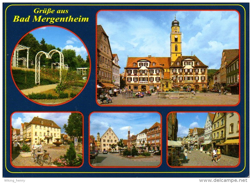 Bad Mergentheim - Mehrbildkarte 2 - Bad Mergentheim