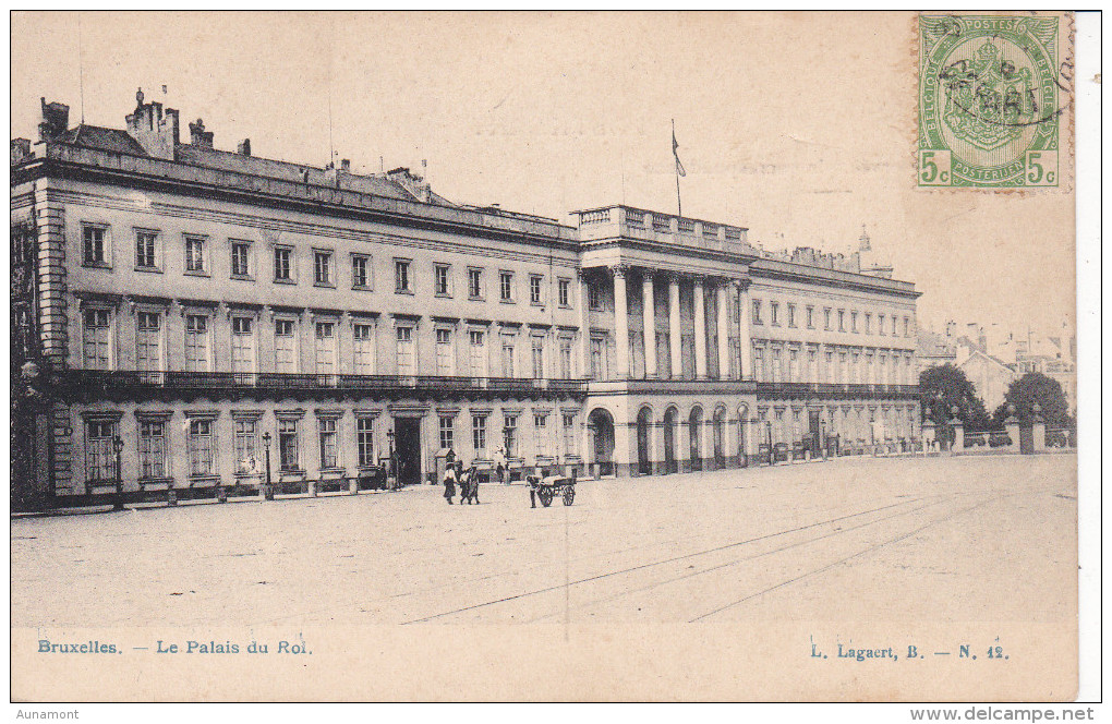 Belgica-Bruselas--1906--Le Palais Du Roi-- - Istituzioni Europee