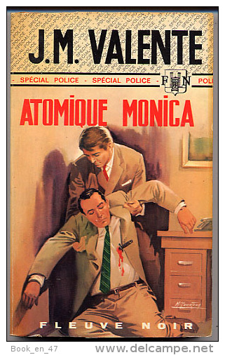 {02291} J.M. Valente " Atomique Monica "  ; Spécial Police N°1069 . EO 1973.  " En Baisse " - Fleuve Noir