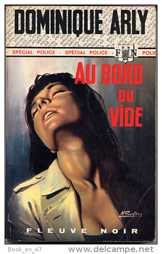 {02255} Dominique Arly " Au Bord Du Vide "; Spécial Police N°819. EO 1970.     " En Baisse " - Fleuve Noir