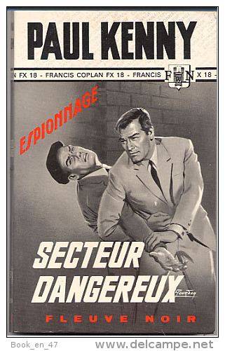 {02668} Paul Kenny "secteur Dangereux"; Espionnage N°36. 1969.  " En Baisse " - Paul Kenny