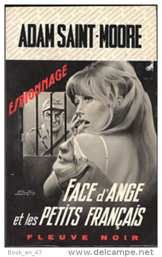 {02775} Adam Saint-Moore "face D'ange Et Les Petits Français" ; Espionnage N°1100. EO 1974.  " En Baisse " - Fleuve Noir