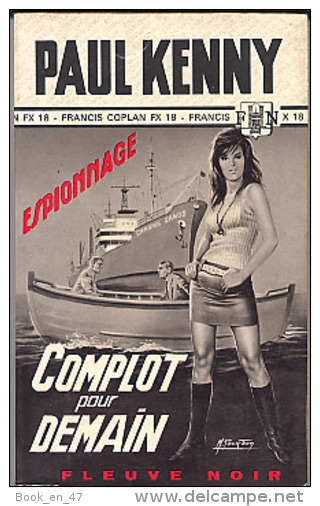 {02682} Paul Kenny "complot Pour Demain"  ; Espionnage N°629. EO 1967.  " En Baisse " - Paul Kenny